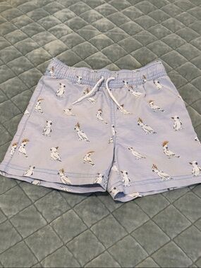 Janie and Jack boys swim trunks size 5